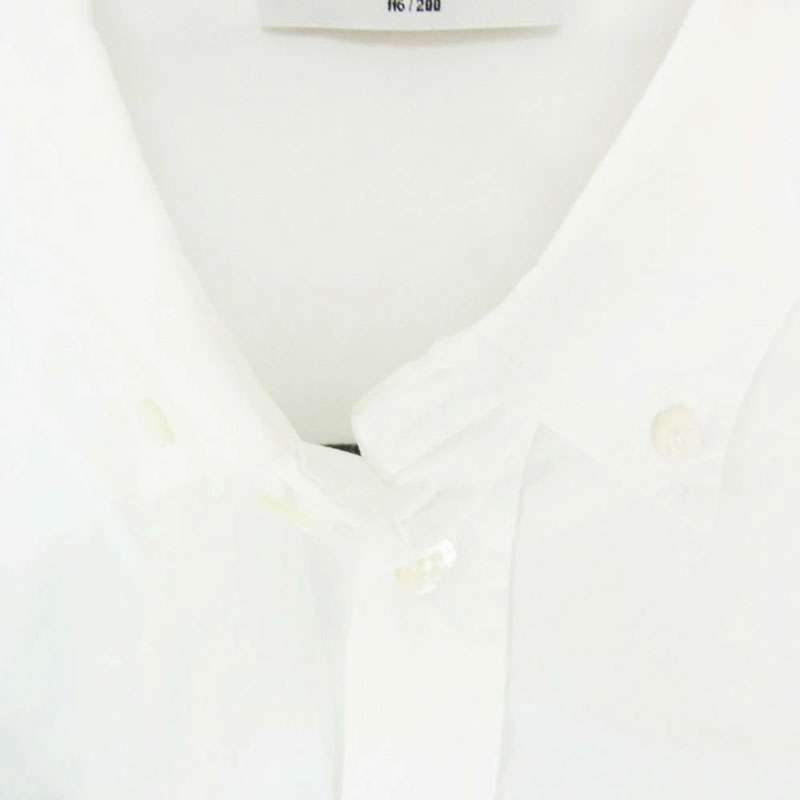 バレンシアガ 21SS 690373 TYB18 PARIS ロゴ刺繍 クロップド ボタンダウン 長袖 シャツ 買取実績 画像