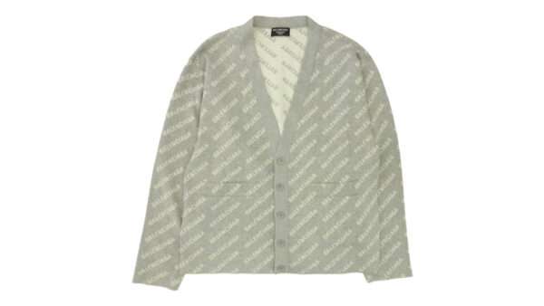 バレンシアガ 22AW 699822 T3233 Mini Allover Logo Cardigan 買取実績