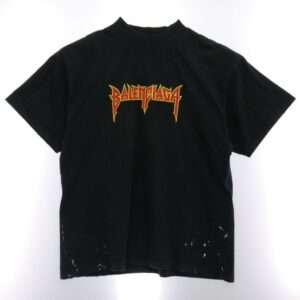 バレンシアガ 22SS 694576 TMV88 METAL LOGO CRASHED SS TEE 買取実績
