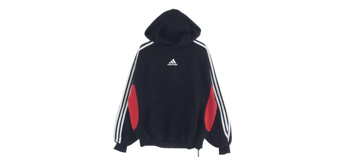 バレンシアガ × adidas 23AW 715001 TNVA8 Hoodie Large Fit 買取実績