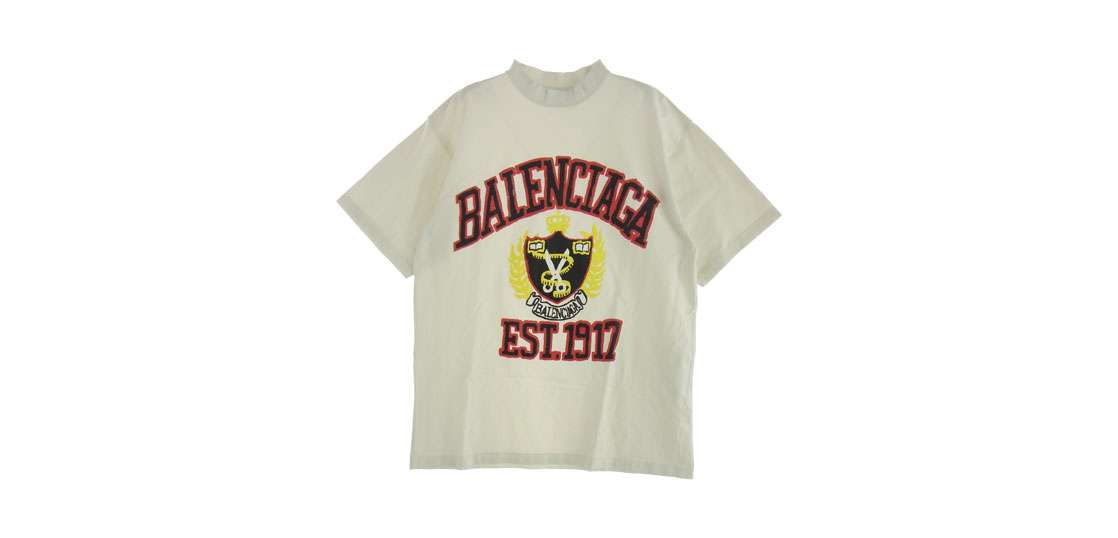 バレンシアガ 23SS 739784 DIY COLLEGE TEE 買取実績