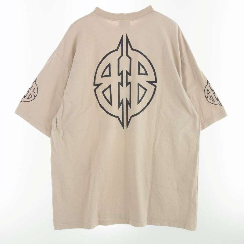 バレンシアガ 23SS 764235 TPVI2 Metal BB Logo Tee ヴィンテージ加工 メタルBBロゴプリント 半袖Tシャツ 買取実績 画像