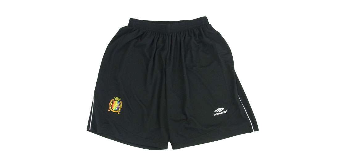 バレンシアガ 23SS 767862 ロゴ刺繍 バギー ショート パンツ 買取実績