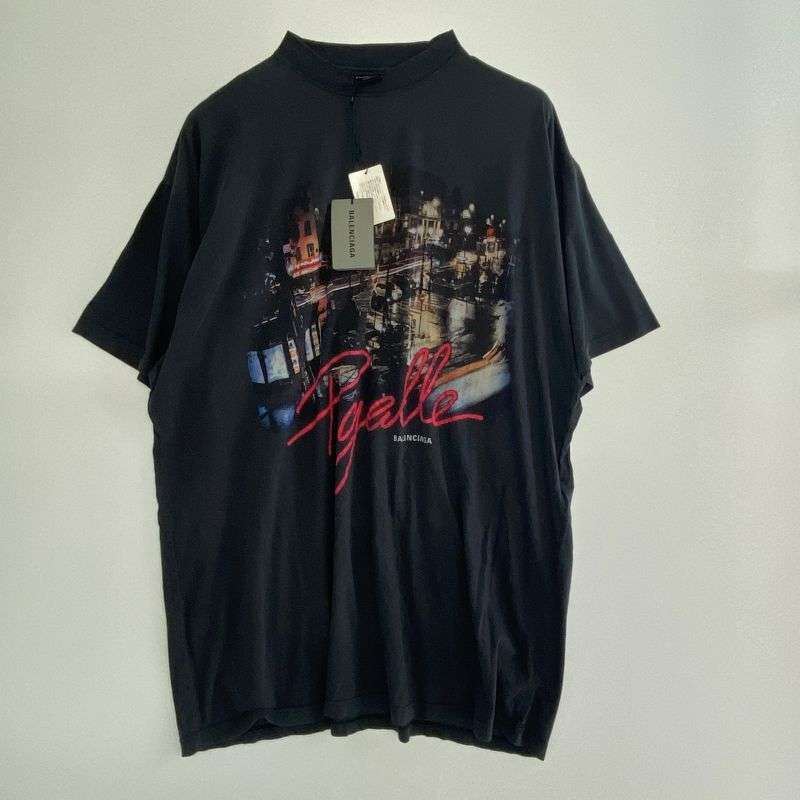 バレンシアガ 24AW 787349 TRV01 Pigalle ピガール オーバーサイズ 半袖 Tシャツ 買取実績 画像