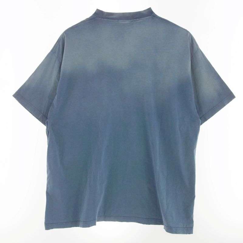 バレンシアガ 24SS 739028 TQV01 Paris Moon Oversized Tee パリ ユーズド加工 ロゴ オーバーサイズ Tシャツ 半袖 買取実績 画像