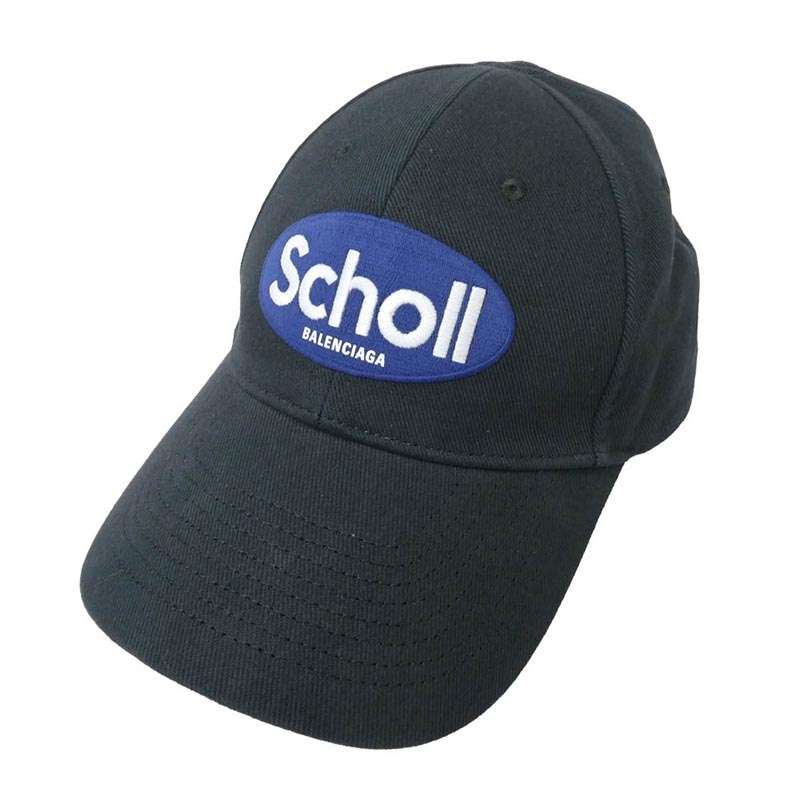 バレンシアガ 25AW 840108 410B2 × SCHOLL Logo Embroidered Baseball Cap 買取実績