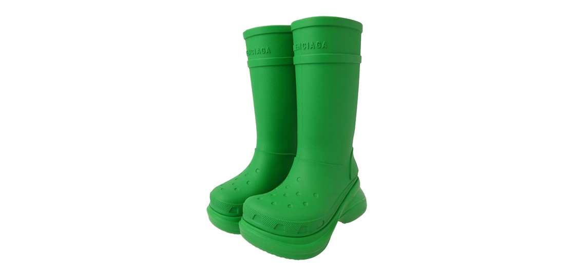 バレンシアガ 411457 Crocs Boot Green 買取実績