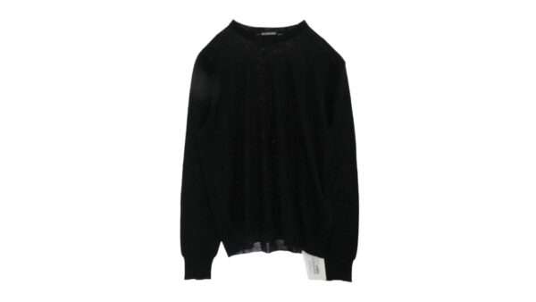 バレンシアガ 524992 T1439 1000 背面ロゴ バージンウール ニット セーター 買取実績