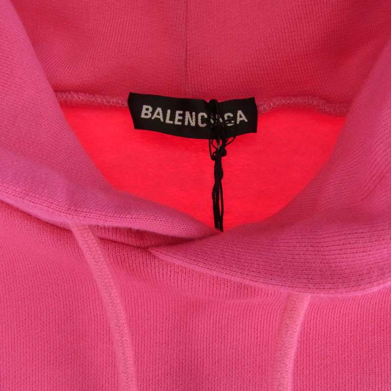 バレンシアガ 600583 THV61 ボンジュール ロゴプリント パーカー 買取実績 画像