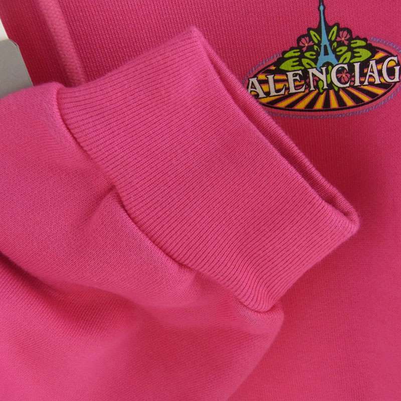 バレンシアガ 600583 THV61 ボンジュール ロゴプリント パーカー 買取実績 画像