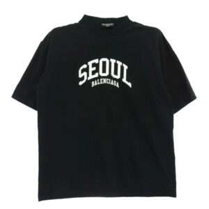 バレンシアガ 612966 TLVL9 SEOUL ソウル クルーネック 半袖 Tシャツ 買取実績