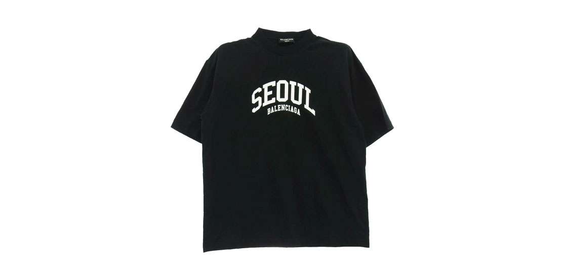 バレンシアガ 612966 TLVL9 SEOUL ソウル クルーネック 半袖 Tシャツ 買取実績