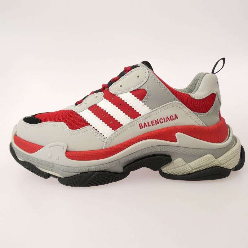 バレンシアガ 712821 ×adidas TRIPLE S TRAINERS アディダス トリプルエス スニーカー 買取実績 画像