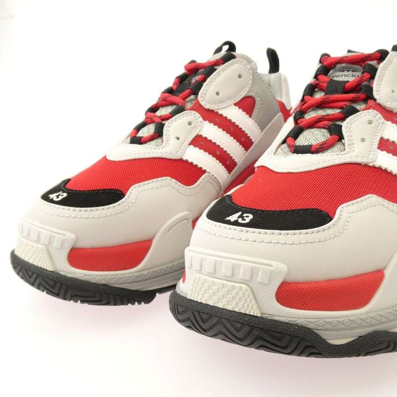 バレンシアガ 712821 ×adidas TRIPLE S TRAINERS アディダス トリプルエス スニーカー 買取実績 画像