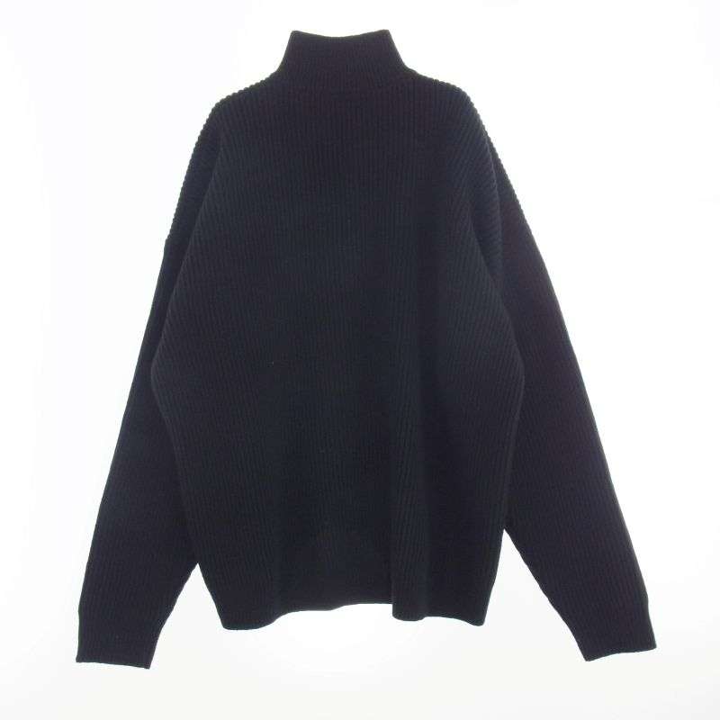 バレンシアガ 772076 T4143 Garde-Robe カシミヤ ウール ハーフジップ ドライバーズ ニット セーター 買取実績 画像