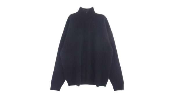 バレンシアガ 772076 T4143 Garde-Robe カシミヤ ウール ハーフジップ ドライバーズ ニット セーター 買取実績