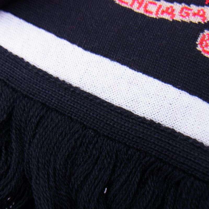 バレンシアガ 778778 484B0 Soccer Scarf サッカー マフラー ストール スカーフ 買取実績 画像