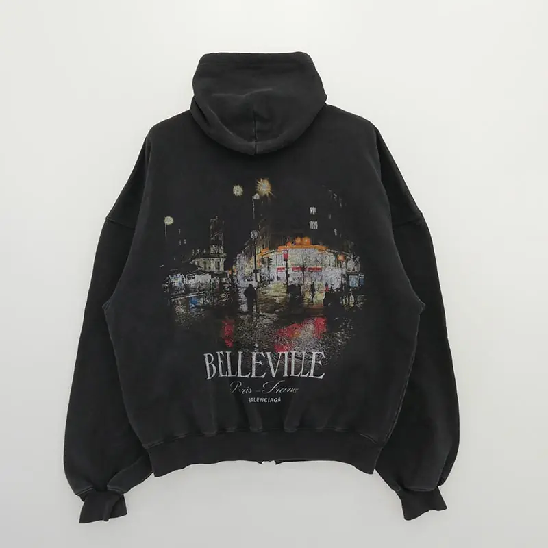新品未使用 BALENCIAGA バレンシアガ BELLEVILLE パーカー バレンシアガ 826148 TSVI8 Belleville Hoodie 買取実績