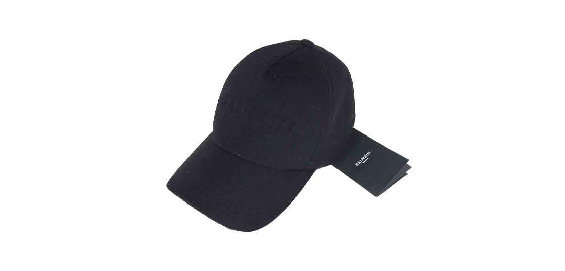 バルマン エンボス ロゴ ウール キャップ 買取実績