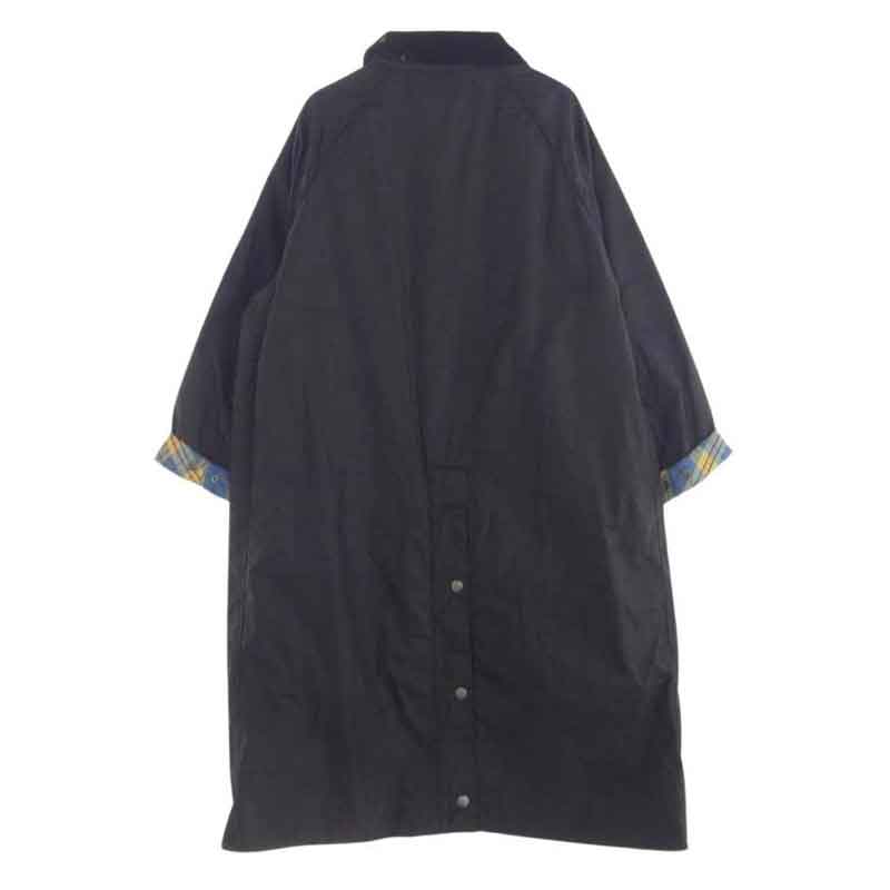 バブアー 20AW UNUSED アンユーズド別注 フード付き MWX1797BK11 Burghley Riding Coat ライディング コート 買取実績 画像