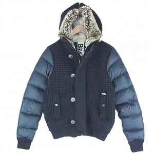 バーク ファー付 ニット ダウン ジャケット 買取実績