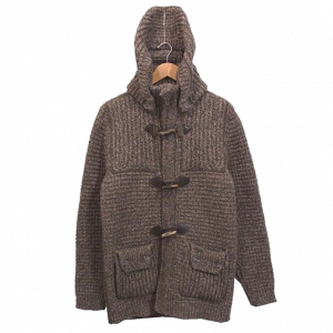 バーク 32B8001/E ニット ダッフル コート 買取実績