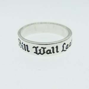 ビルウォールレザーBWL 25周年 ロゴバンド リング 買取実績