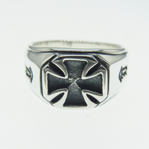 ビルウォールレザー BWL  アイアンクロス シグネット リング 買取実績