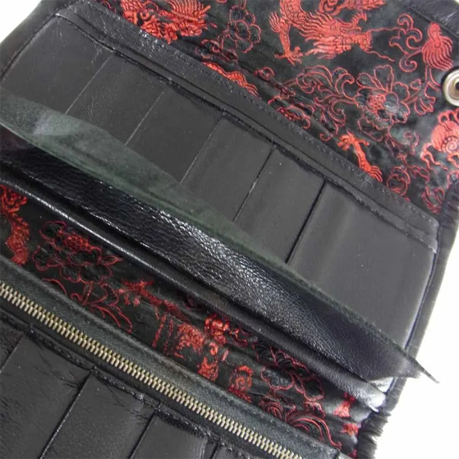 ビルウォールレザー クロコダイル チャイニーズシルク ウォレット 買取実績