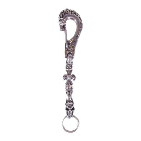 ビルウォールレザー 18K オーバーレイ ゴールドサダー グッドラック