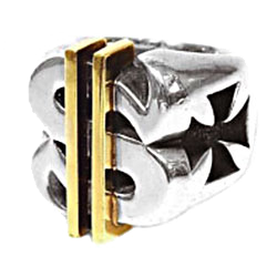 ビルウォールレザー ＄ RING-18K GOLD BARS ダラーリング 画像
