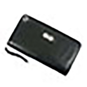 ビルウォールレザー DT604BWL LOGO Flat Black Plain Zipper Wallet / 正規ギャランティーカード付属 純正巾着ポーチ付属 画像