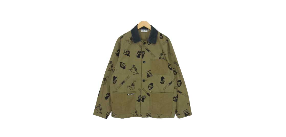 ブラックアイパッチ 2021春夏 ガシアス ダック ジャケット カーキ系買取実績