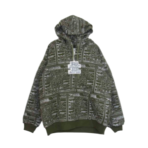 ブラックアイパッチ BEPF18TP02 LABEL 21P HOODIE 刺繍 総柄 パーカー買取実績