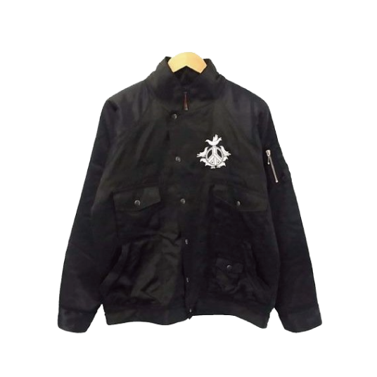 ブラックミーンズ Panta rhei スーベニアジャケット スカジャン 黒×紺買取実績画像