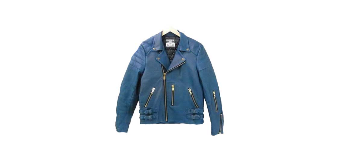 ブラックミーンズ 945-70TJ08-5 ライダースジャケット ブルー系 買取実績