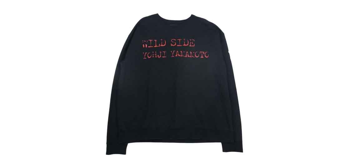 ブラックスキャンダル ヨウジヤマモト ロゴプリント スウェット トレーナー 買取実績