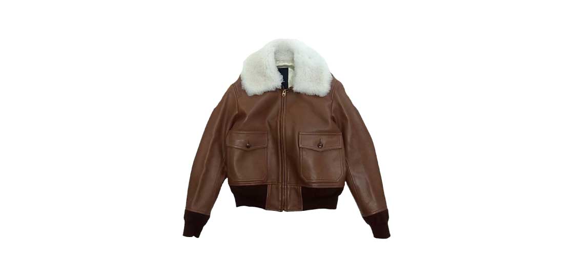 ブラミンク 襟リアルムートン フライト レディース レザージャケット買取実績