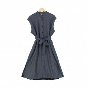 ブラミンク 7926-299-0180 ウール スタンド シャツ ノースリーブ ワンピース買取実績