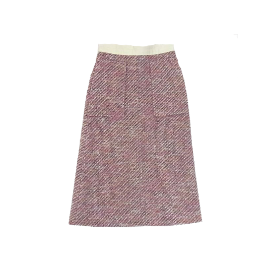 ブラミンク 7924-230-0130 ウール アルパカ スカート ピンク系買取実績画像