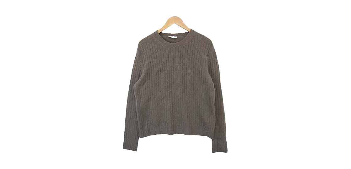 ボリオリ カシミヤウール クルーネック ニット 買取実績