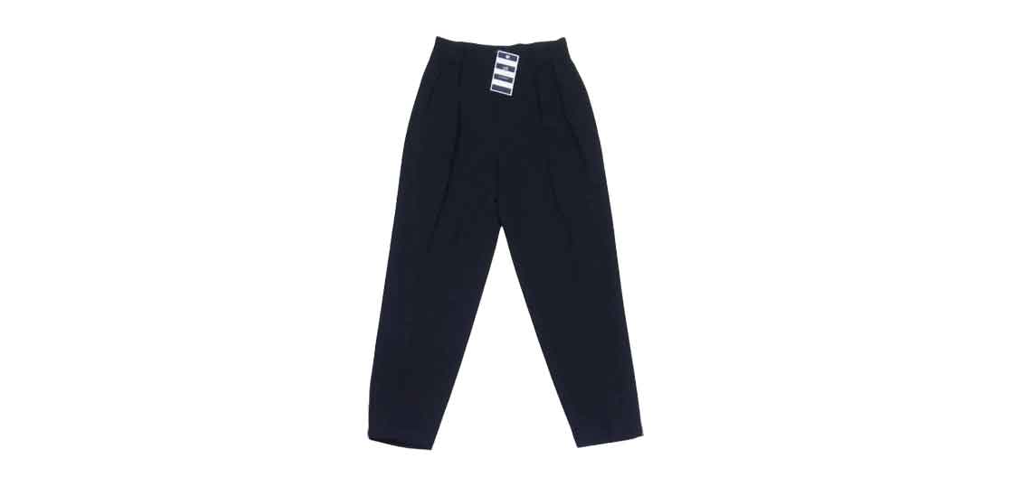 BORDERS at BALCONY BD2021-3G-08 タック ツイルパンツ  買取実績