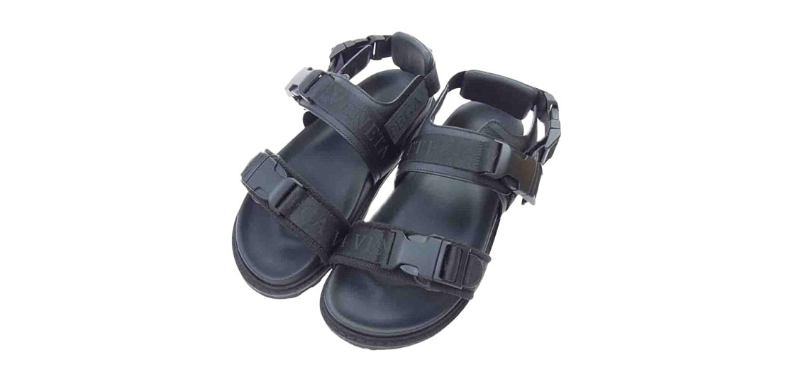 ボッテガヴェネタ 578263 VBPX1 Logo Canvas Straps Buckle Sandals 買取実績