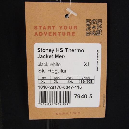 マムート HKWSO1083266 国内正規品 STORNY HS THERMO JACKET 買取実績 画像