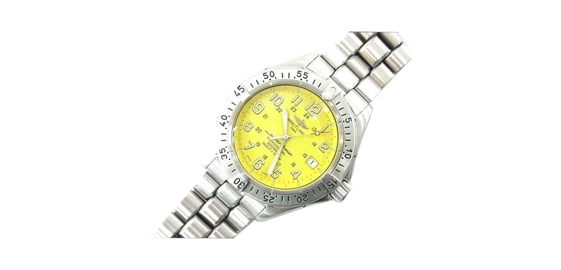 ブライトリング A17045 スーパーオーシャン プロフェッショナル 自動巻時計 買取実績