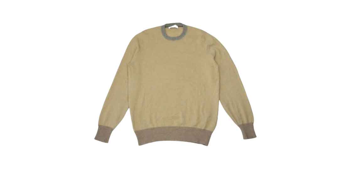 ブルネロクチネリ カシミヤ100％ クルーネック ニット 買取実績