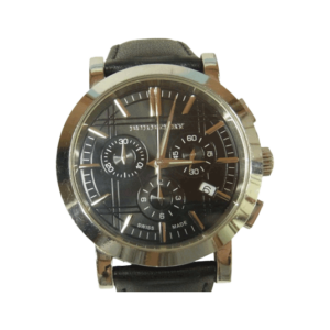 バーバリー BU1366 25496 ヘリテージ クロノグラフ 時計 レザー スイス製 ブラック 買取実績