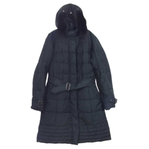 バーバリー 国内正規品 レディース ノバチェック ダウン コート ブラック買取実績