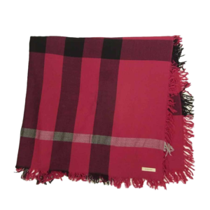 バーバリー COLOUR CHECK WOOL SCARF 大判 ストール 買取実績
