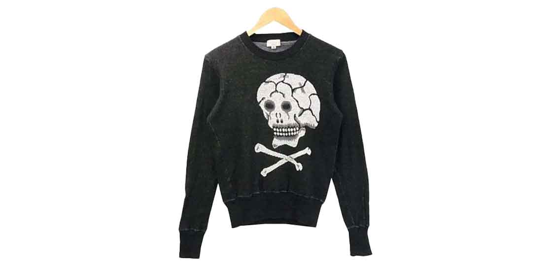 ブッチャープロダクツ スカル柄 ニット 買取実績